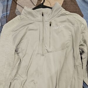 Nike Light Gray Dri-FIT Running Pullover